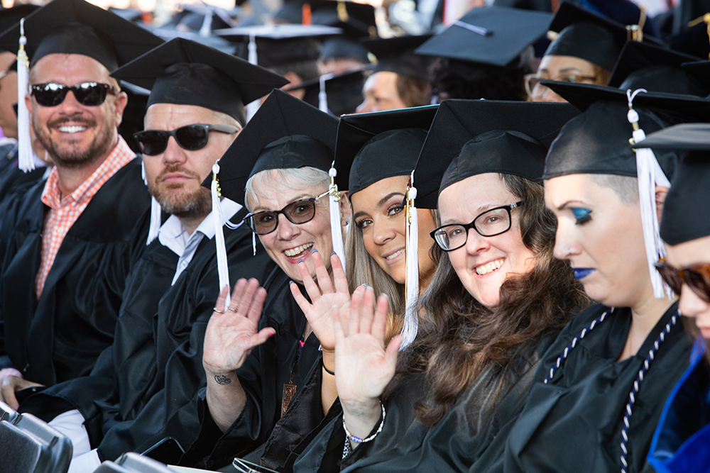 SCPS student at UVA graduation