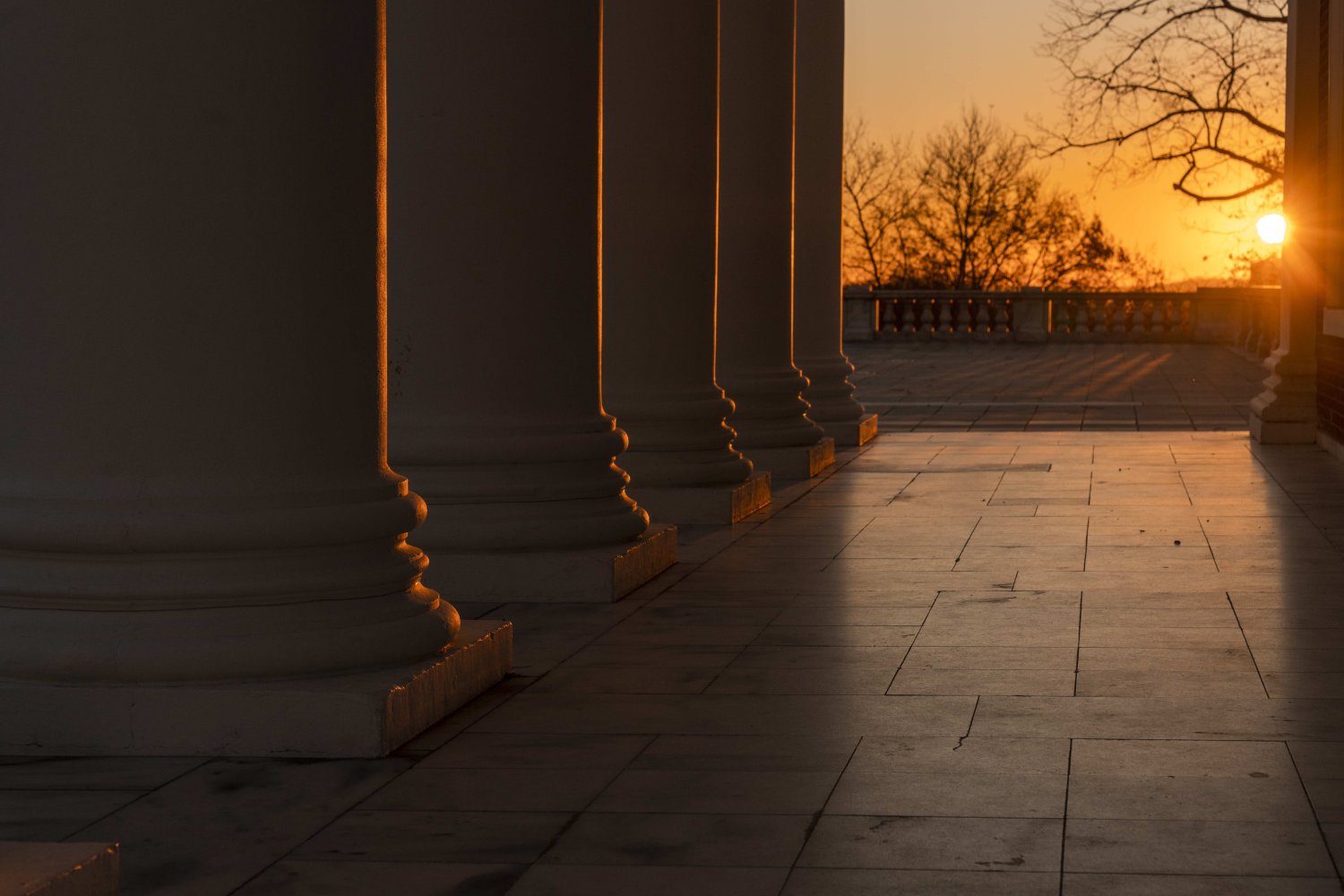 Rotunda at sunrise