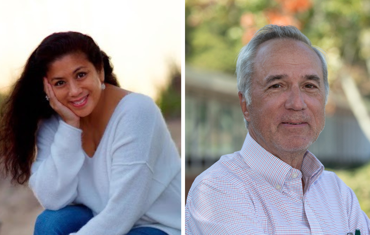 Mendoza McCall and Dr. Powers Headshots