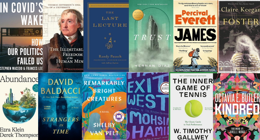 Twelve book images